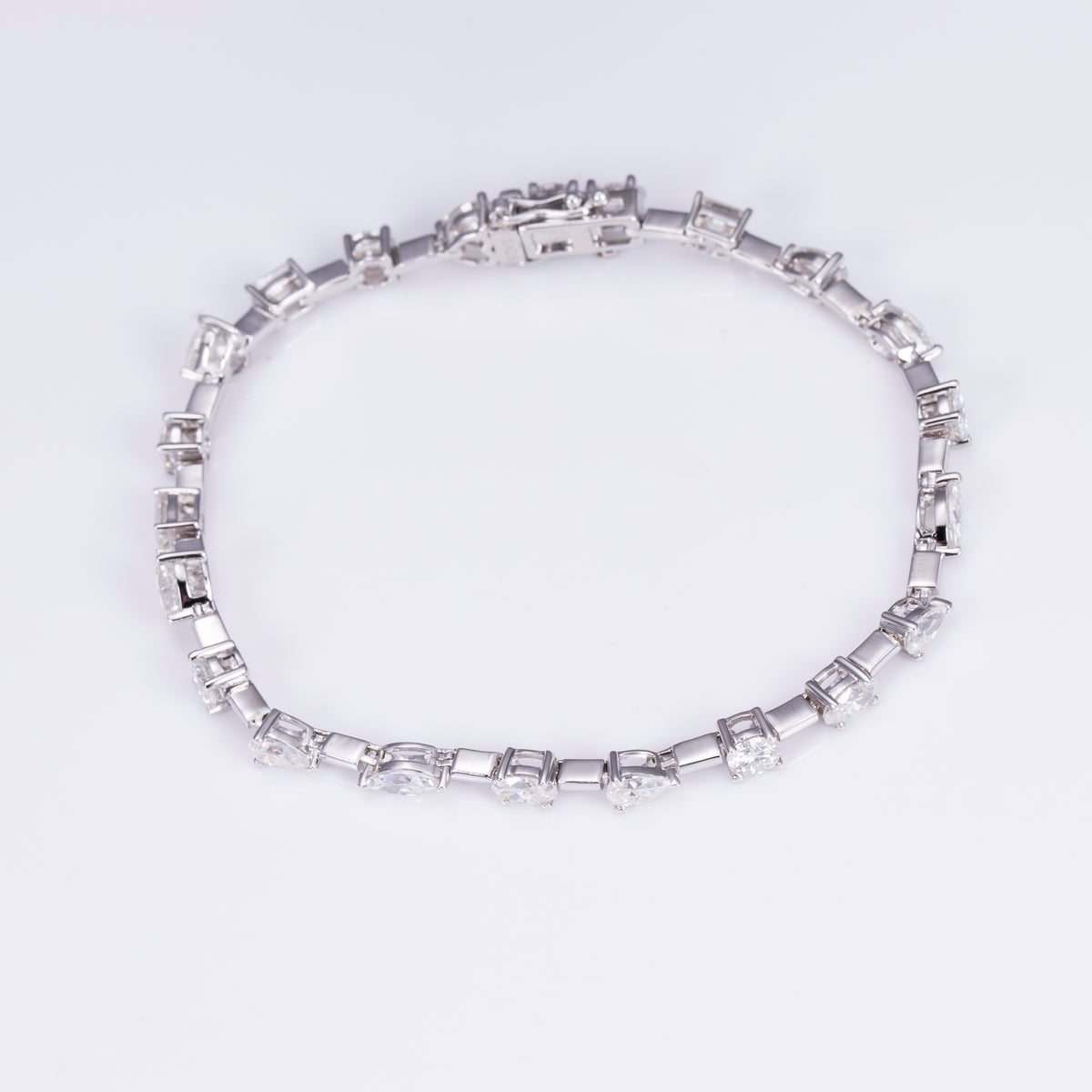 Multi-Shape Diamond Bracelet
