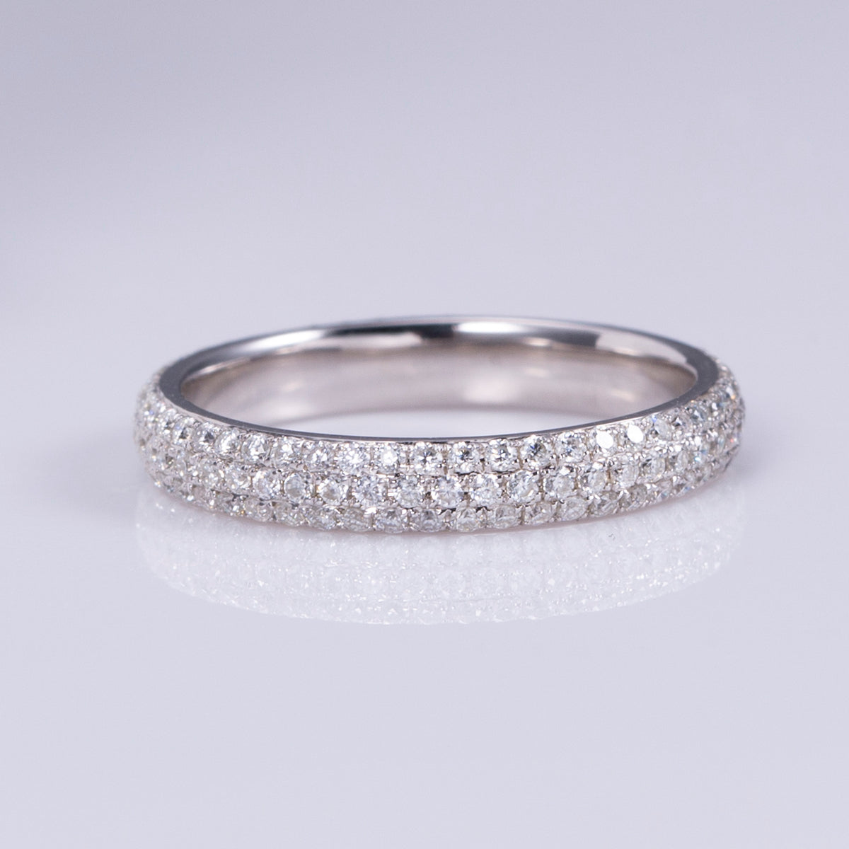 Micropave Wedding Band