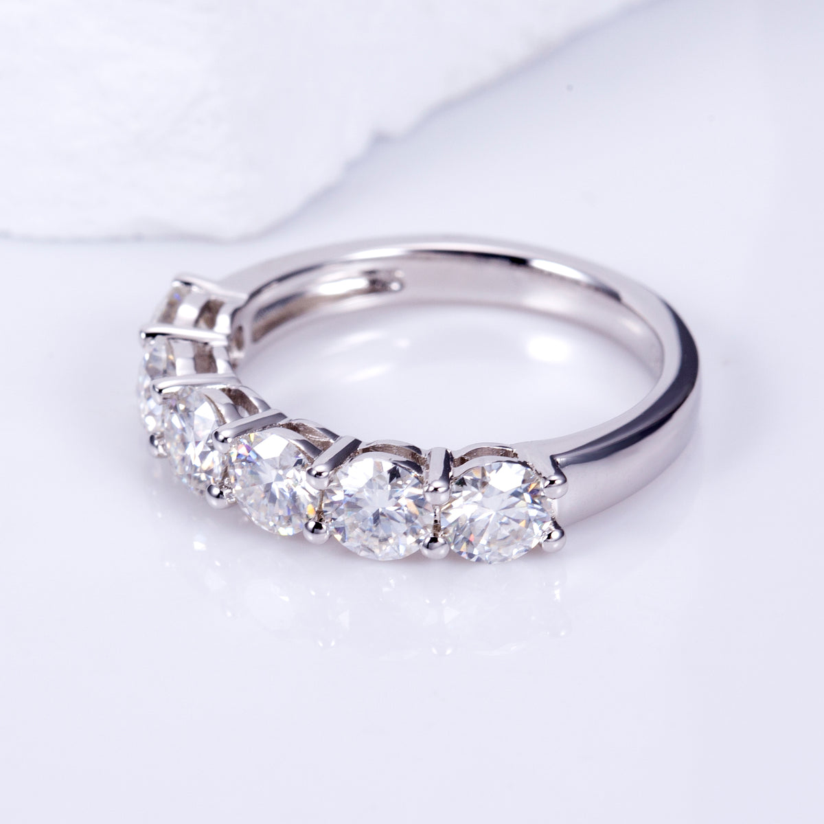 Diana Half Eternity Band 1.8tcw