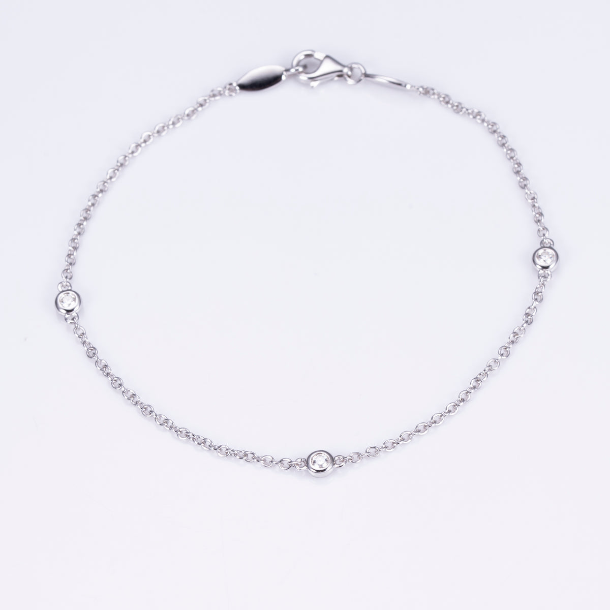 Snø Diamond Station Bracelet