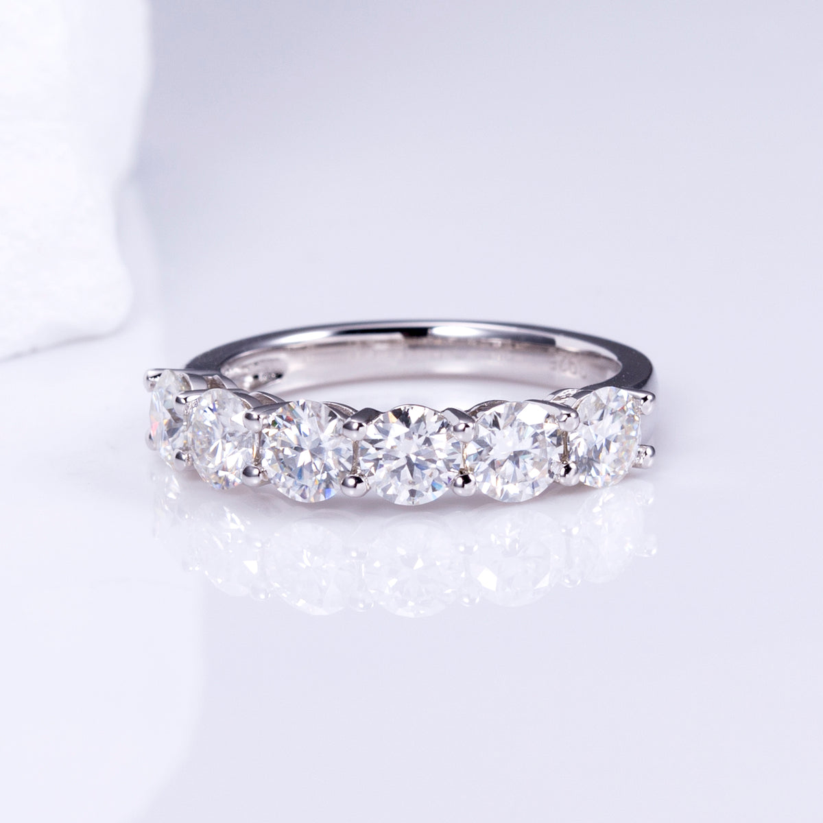 Diana Half Eternity Band 1.8tcw