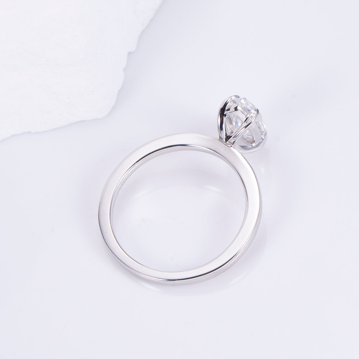Marquise Cut Solitaire Engagement Ring