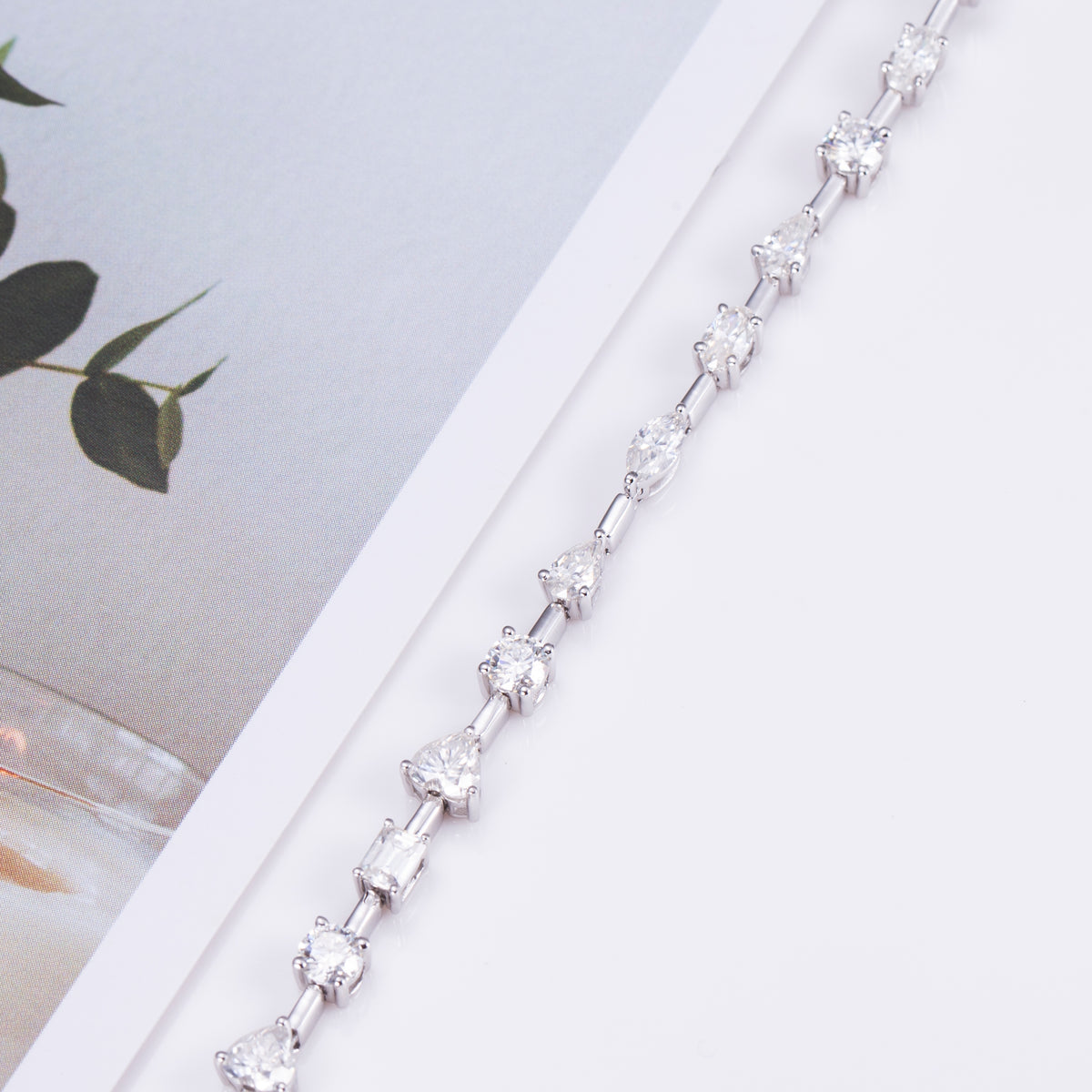 Multi-Shape Diamond Bracelet