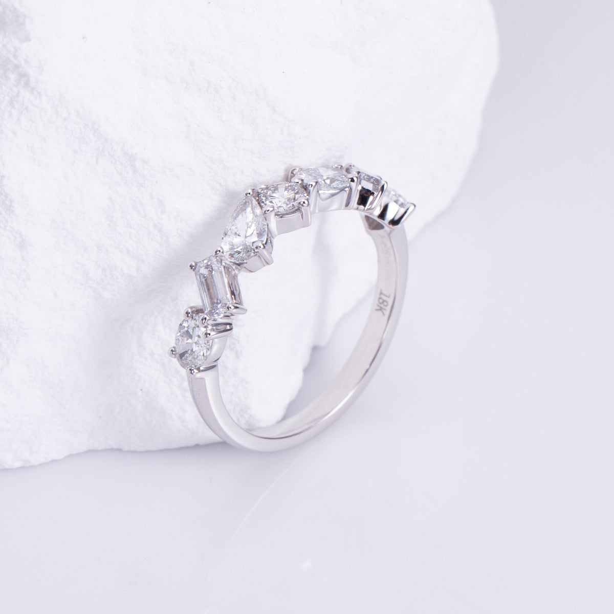 Multi-Shape Diamond Band